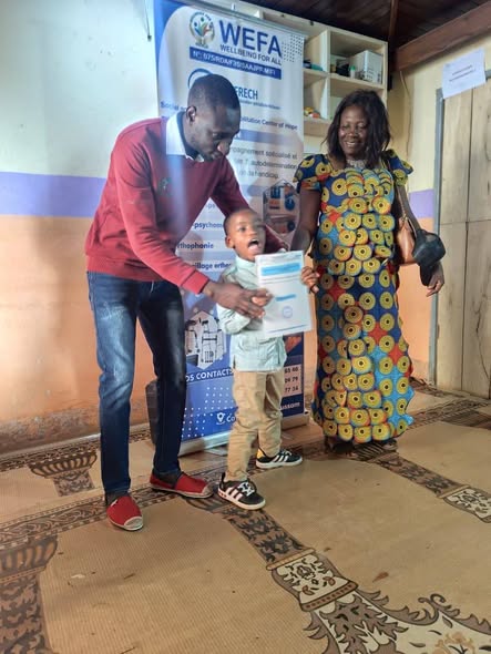 Remise des bulletins scolaires au centre SOFRECH
